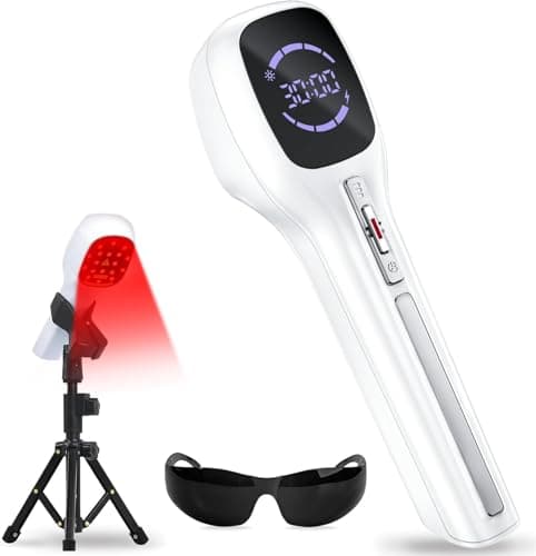 Zelvory Cold Laser Therapy Wand with Hands-Free Stand for Humans & Dogs