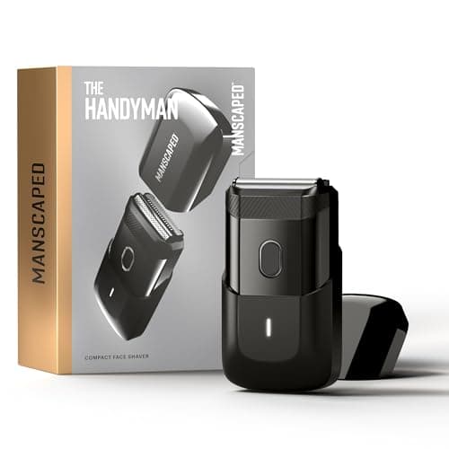 MANSCAPED The Handyman Compact Foil Shaver with Dual-Action SkinSafe Blade