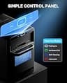 Silonn High-Capacity Countertop Nugget Ice Maker with Pull-Out Water Tank