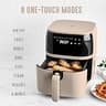 GreenLife Compact 5.3-Quart Electric Air Fryer Oven with Ceramic Basket