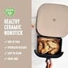 GreenLife Compact 5.3-Quart Electric Air Fryer Oven with Ceramic Basket