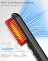 CONLWIN Z6-LF01 Dual-Mode Cordless Hair Straightener Brush with Cold Air