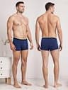 TIICHOO Washable Fecal Incontinence Boxer Briefs for Men, 5-Pack, Assorted