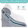 Generic 15-in-1 Adjustable Orthopedic Bed Wedge Pillow Set for Sleeping