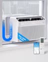 Midea 12,000 BTU U-Shaped Smart Inverter Window Air Conditioner Series