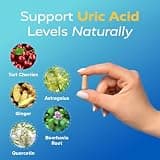 Redd Remedies Gouch! Tart Cherry and Ginger Uric Acid Support Supplement