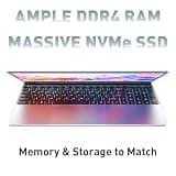 Auusda 15.6-inch FHD Business Laptop, Intel N95 Quad-Core, 16GB RAM, 1TB SSD