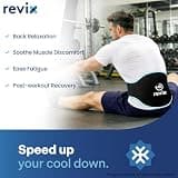 REVIX 45-Minute Extra Large Ice Grid Gel Pack Wrap for Long-Lasting Relief