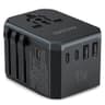 EPICKA 45W GaN Universal Travel Plug Adapter with PD & QC Fast Charging