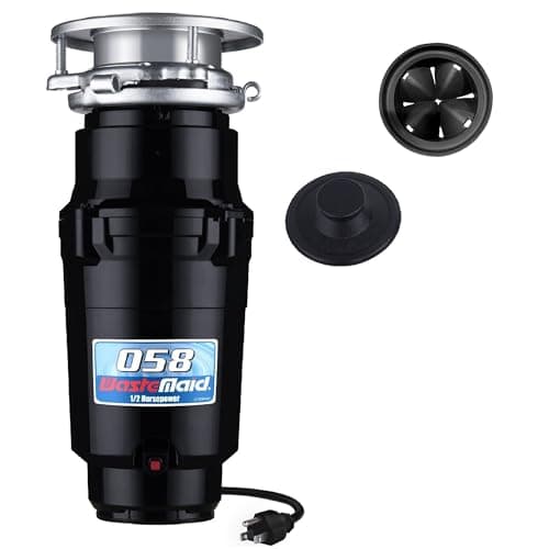 Waste Maid 1/2 HP Economy Anti-Jam Continuous Feed Kitchen Garbage Disposal
