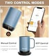 Kepwam Self-Heating Coffee Mug T1 with App Connectivity, 16oz Capacity