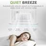 ACHAZEL 10,000 BTU Smart Window Air Conditioner with Washable Slide-Out Filter