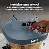 Ninja Crispi Pro 6-in-1 Glass Air Fryer with 6QT and 2.5QT Containers