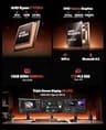 KAMRUI E3B Zen 3 Office Mini PC, AMD Ryzen 7 7730U, 16GB RAM, 1TB SSD, Wi-Fi 6