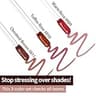JUNECODE 3Pcs Lip Stain Peel Off Set Waterproof Matte Lip Tattoo Kit