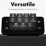 CHEF iQ MiniOven Smart Toaster Oven Air Fryer Combo with Touchscreen, 25-Quart