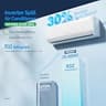 ROVSUN 9,000 BTU WiFi Enabled Ductless Mini Split AC and Heater with Installation Kit