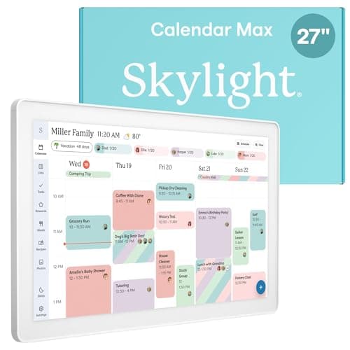 Skylight Calendar Max 27-Inch Smart Interactive Digital Planner & Chore Chart