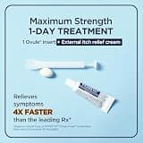 Monistat 1-Day Miconazole Ovule Insert with External Itch Relief Cream