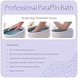 Therabath TB6 Professional Thermotherapy Paraffin Wax Bath with Aluminum Heating Tank