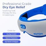 Blinkjoy Rechargeable Cordless Heated Eye Mask with Adjustable Temperature