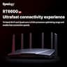 Synology RT6600ax Tri-Band Wi-Fi 6 Router with Advanced Network Security