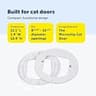 PetSafe Microchip Cat Flap Installation Adaptor for Metal and Glass Doors