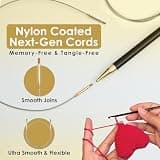 Lantern Moon Bequest Ebony Wood Interchangeable Tunisian Crochet Hook Set