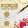 Lantern Moon Bequest Ebony Wood Interchangeable Tunisian Crochet Hook Set