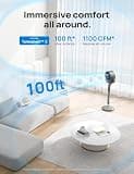 Govee 52-Inch Low Profile Smart Ceiling Fan with Custom RGBIC Lighting