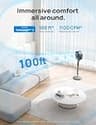 Govee 52-Inch Low Profile Smart Ceiling Fan with Custom RGBIC Lighting