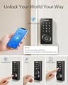 Philips Wi-Fi Door Lock with Fingerprint Passcode Keyless Entry and Auto Locking