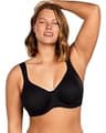 HSIA Women's Minimizer Full Coverage Plus Size Unlined Underwire Smooth T-Shirt Bra