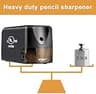 AFMAT PS13 Heavy Duty Electric Pencil Sharpener with Upgraded Helical Blade