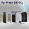Genuine Winix 116130 Replacement Filter H for 5500-2 & AM80 Air Purifiers