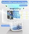 35-Ounce Small Quiet Bedroom Dehumidifier with Auto Shut-Off and LED Lights