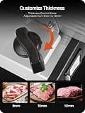 OSTBA Electric Deli Food Meat Slicer, 150W Motor, 7.5-Inch Stainless Blade