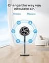 Govee 52-Inch Low Profile Smart Ceiling Fan with Custom RGBIC Lighting