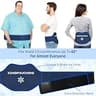 KingPavonini Extra Large Gel Pack Set for Back Pain Relief with Extension Strap