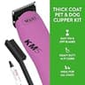 Wahl Professional Animal Thick Coat Corded Pet Clipper with 2-Speed Motor