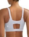 RUNNING GIRL Molded Cup High Impact Sports Bra for Large Bust Support