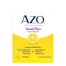 AZO Yeast Plus Dual Relief Homeopathic Tablets for Vaginal Symptom Relief
