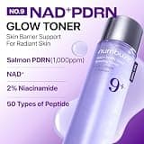 numbuzin No.9 NAD+ Salmon PDRN Glow Boosting Firming Toner, 5.07 fl oz