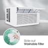 LG 8,000 BTU Window Air Conditioner with Remote and Electronic Controls