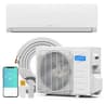 ROVSUN 9,000 BTU WiFi Enabled Ductless Mini Split AC and Heater with Installation Kit