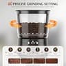 RIOSKY Electric Burr Coffee Grinder Machine with 60 Precision Settings