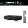 Hisense PL2 4K Ultra Short Throw X-Fusion Laser Smart Projector (2,700 Lumens)