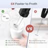 Ganiza 6-in-1 Immersion Blender Workstation with Dual-Rod Frothing System