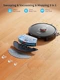 Q10 Pro Self-Emptying Robot Vacuum and Mop Combo with Laser Navigation