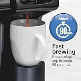 Hamilton Beach FlexBrew Trio 49902 Dual Coffee Maker with 56-Ounce Water Reservoir